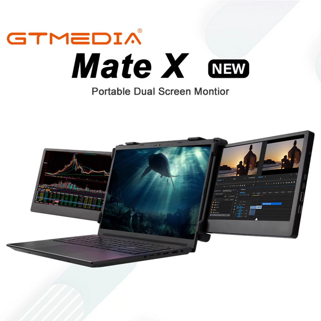 11.6-inch Dual Screen Portable IPS 1080P Monitor O439