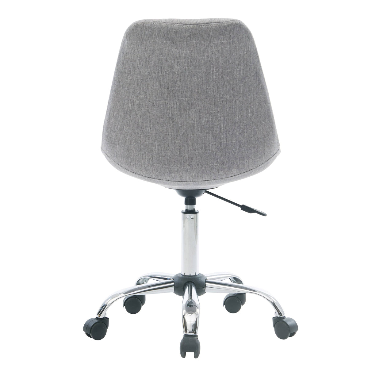 Blu Caster Wheels Height Adjustable Chrome Metal Base Chair G663