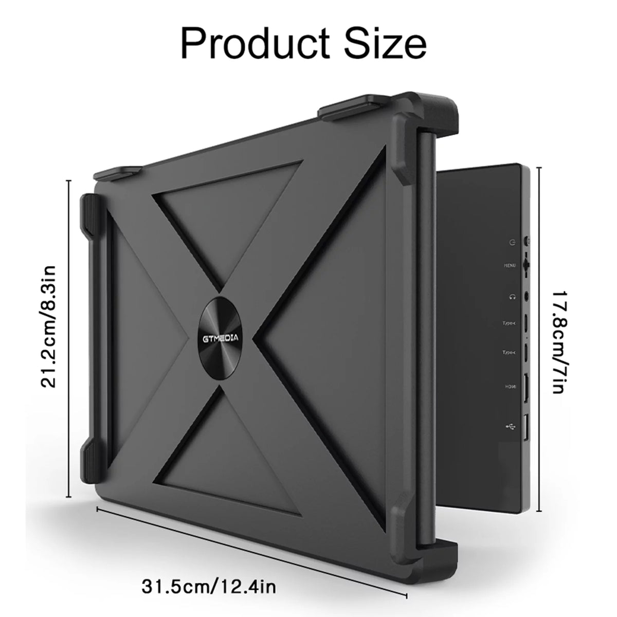 11.6-inch Dual Screen Portable IPS 1080P Monitor O439
