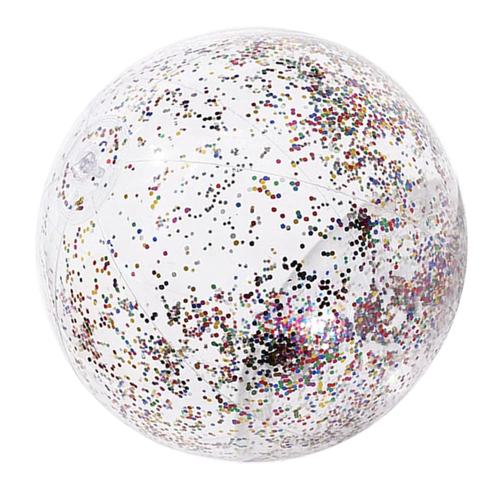 Inflatable Transparent PVC Beach Ball Q46216