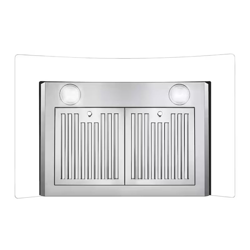 30 in. Stainless Steel Wall Mount Range Hood with LED Lighting Q8071