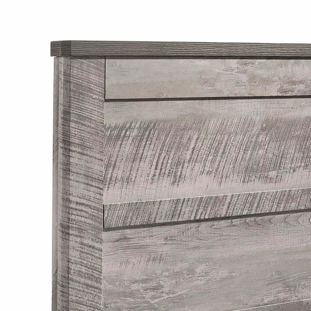 Gray Full Panel Bed S925845