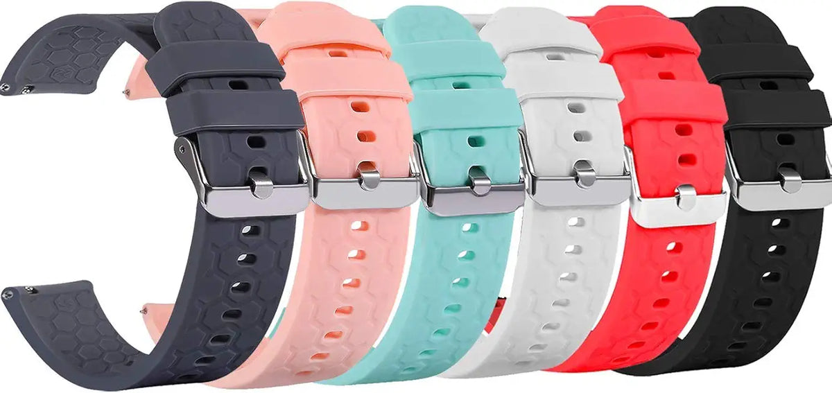 18mm 20mm 22mm Silicone Quick Release Watch Band H831
