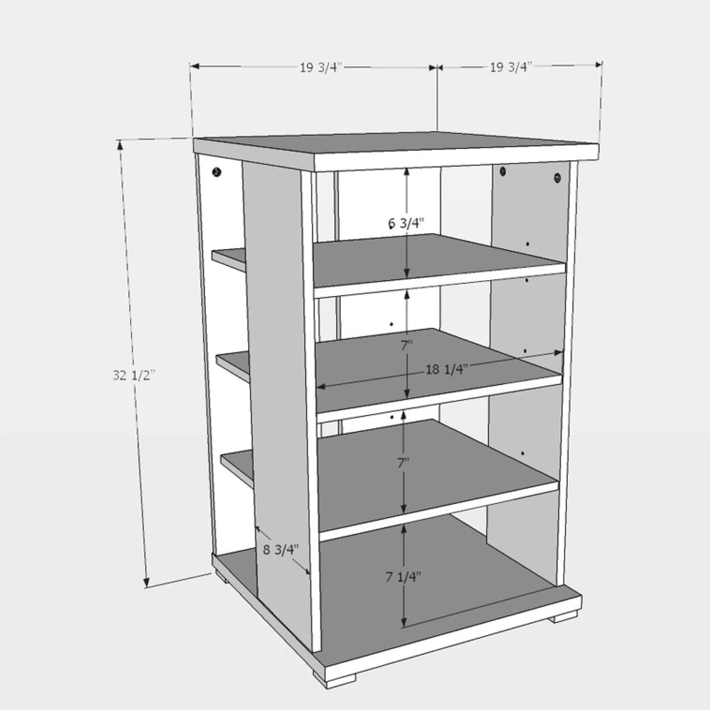 Audio Media Cabinet O5089