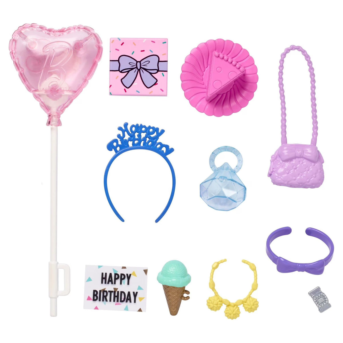 11 Pc Barbie Accessories Pack Y874