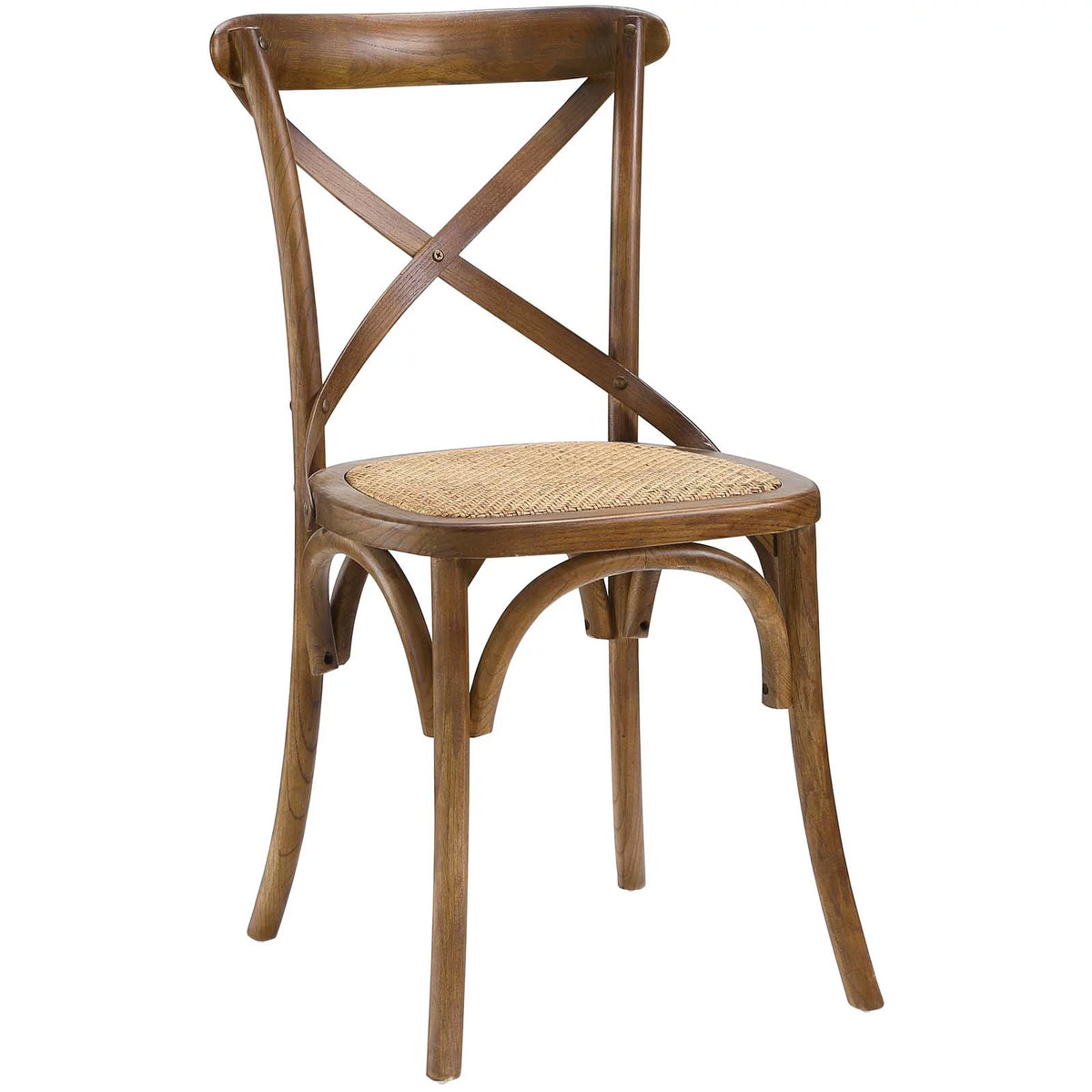 Walnut Dining Side Chair Set of 2 M16272