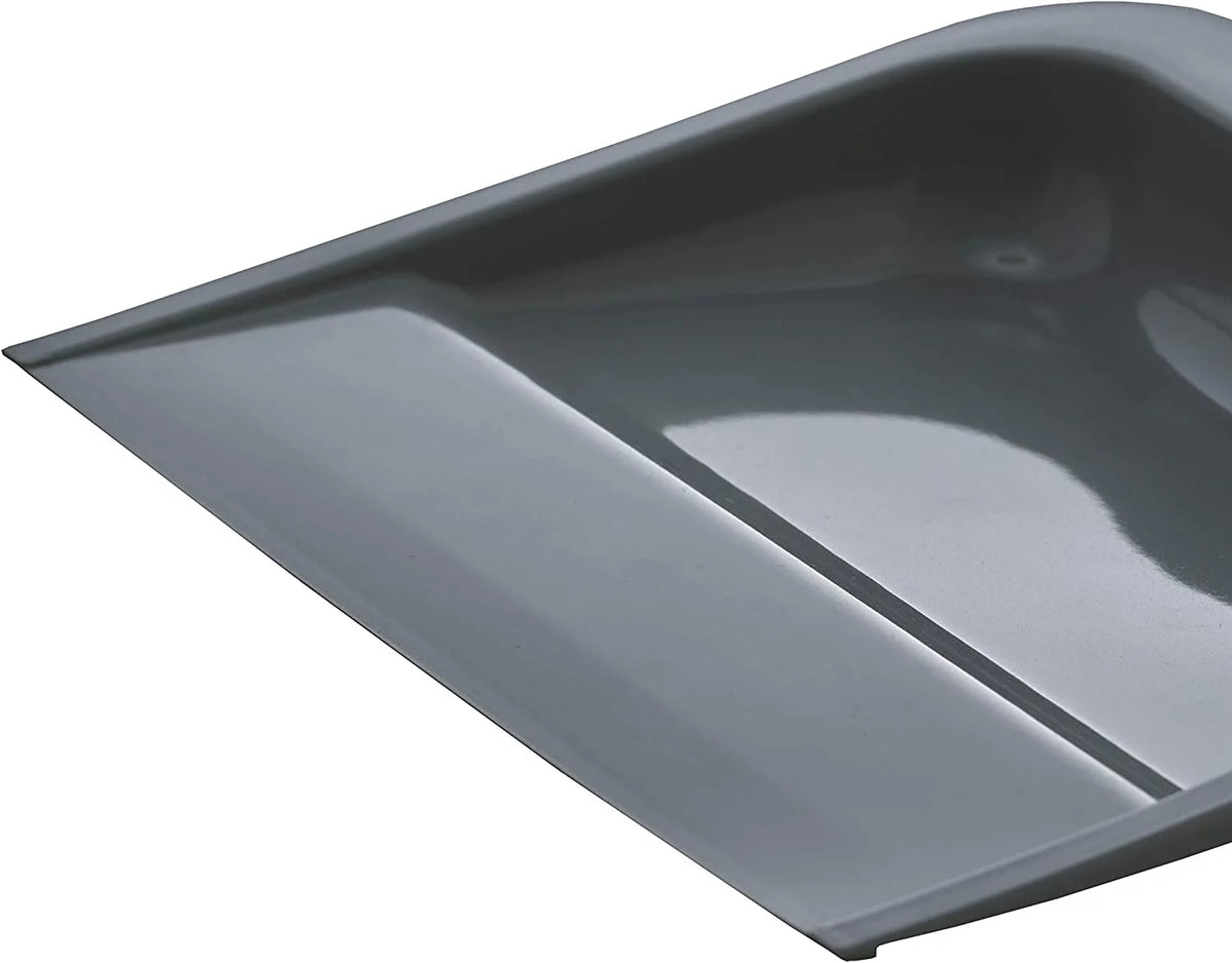 10-Inch Wide Plastic Dustpan with Comfort Grip Handle B62393