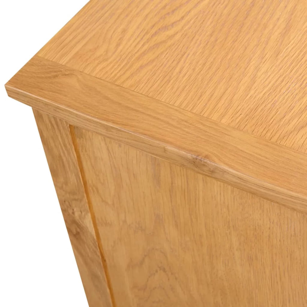 Solid Oak Wood TV Cabinet V417885