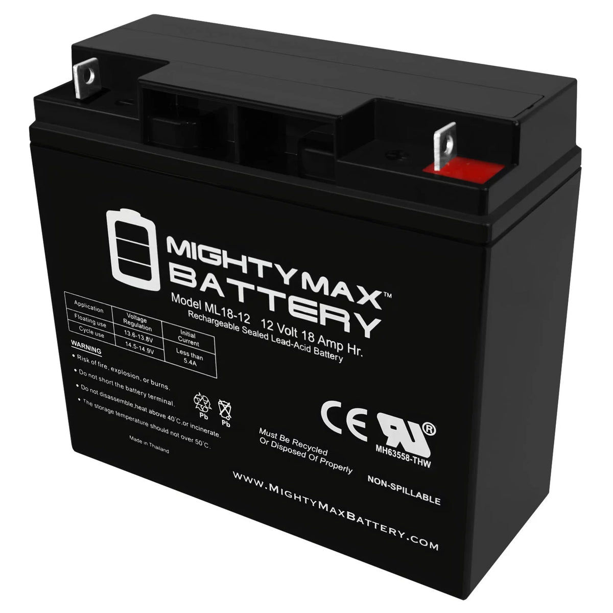 12V 18AH SLA Battery S414451