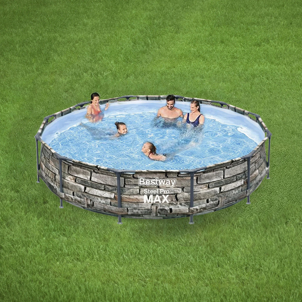12' x 30 Round Above Ground Pool with Pump U973