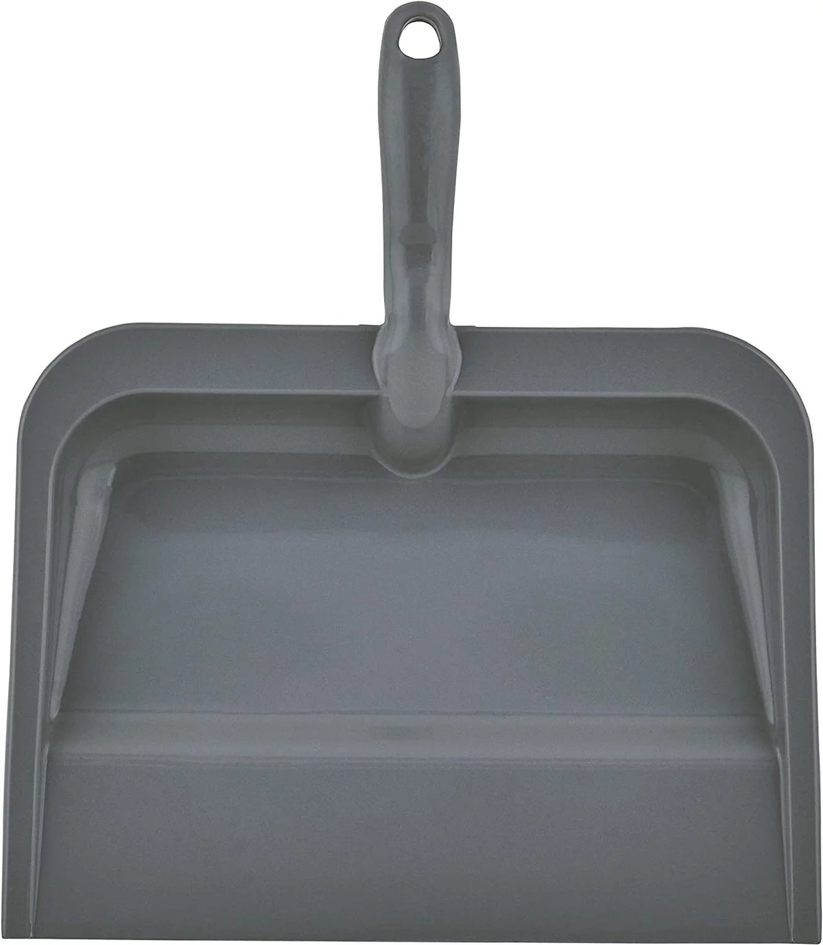 10-Inch Wide Plastic Dustpan with Comfort Grip Handle B62393