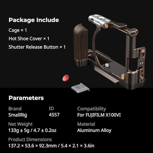 Camera Cage with Quick Release Plate L878
