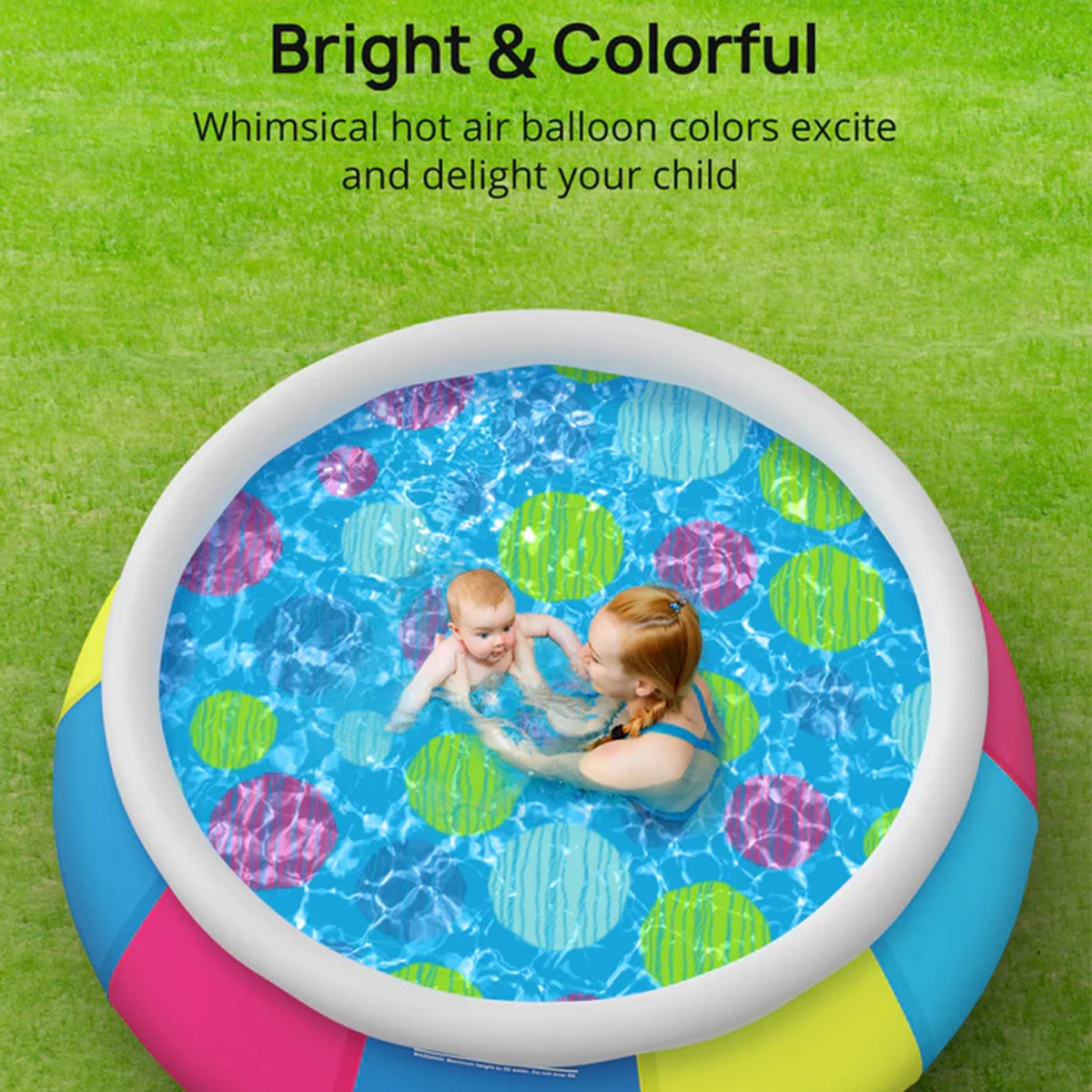 10ft x 30in Inflatable Swimming Pool V527