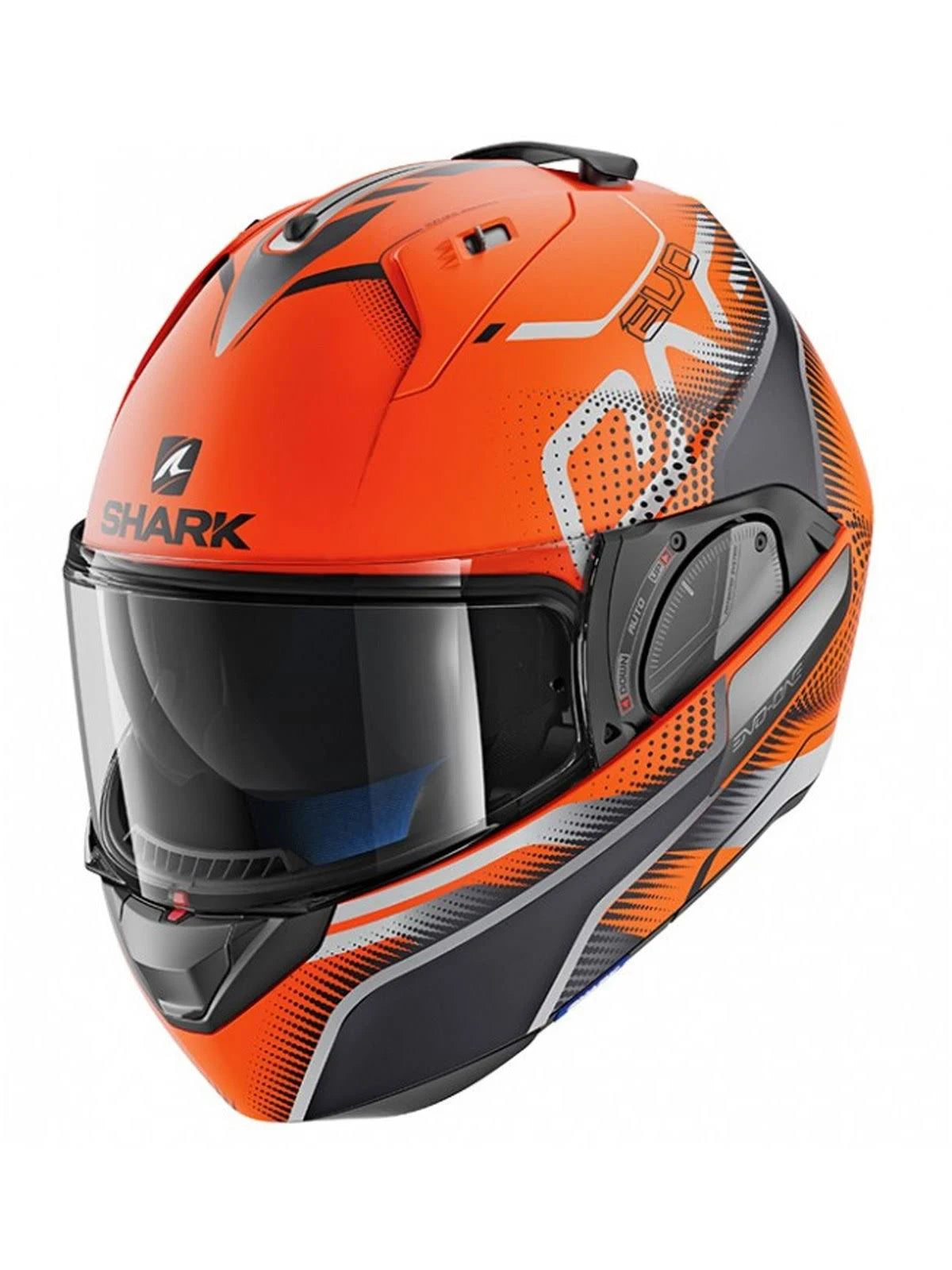 Orange-black-anthracite Helmet X198