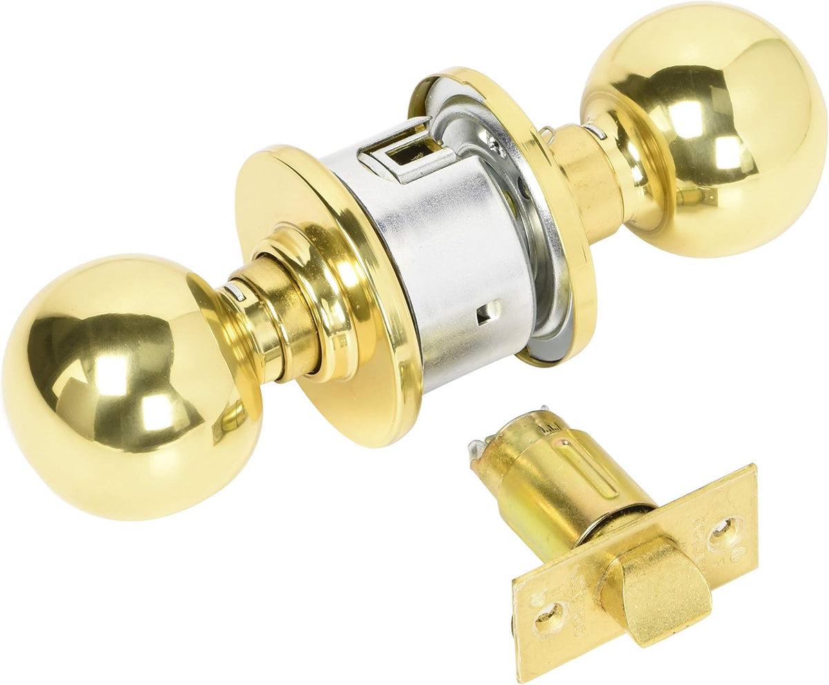 Polished Brass Passage Knob L46862