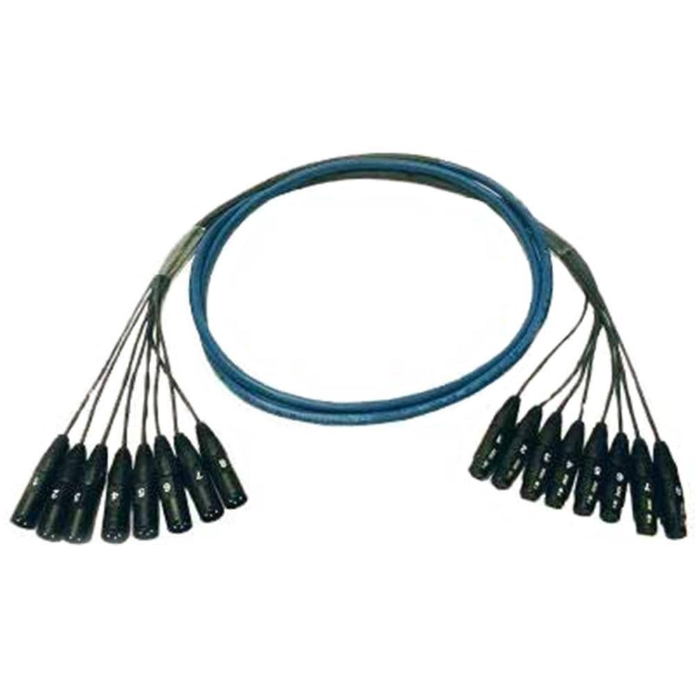 10& 8 CH 3-Pin XLR Male to Female Fanout Snake Cable E62116