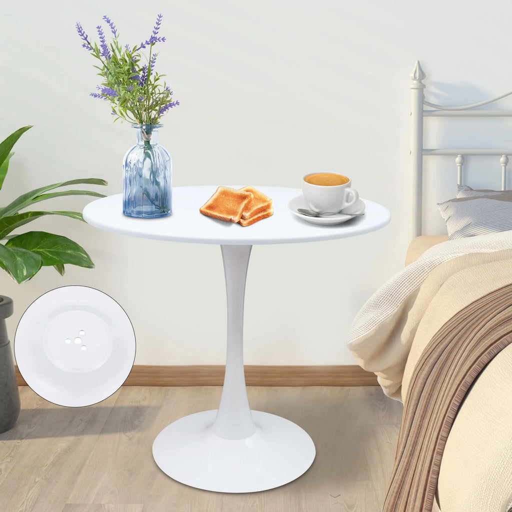 White Round Dining Table G437413