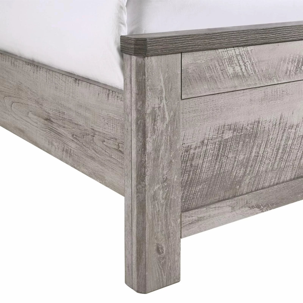Gray Full Panel Bed S925845