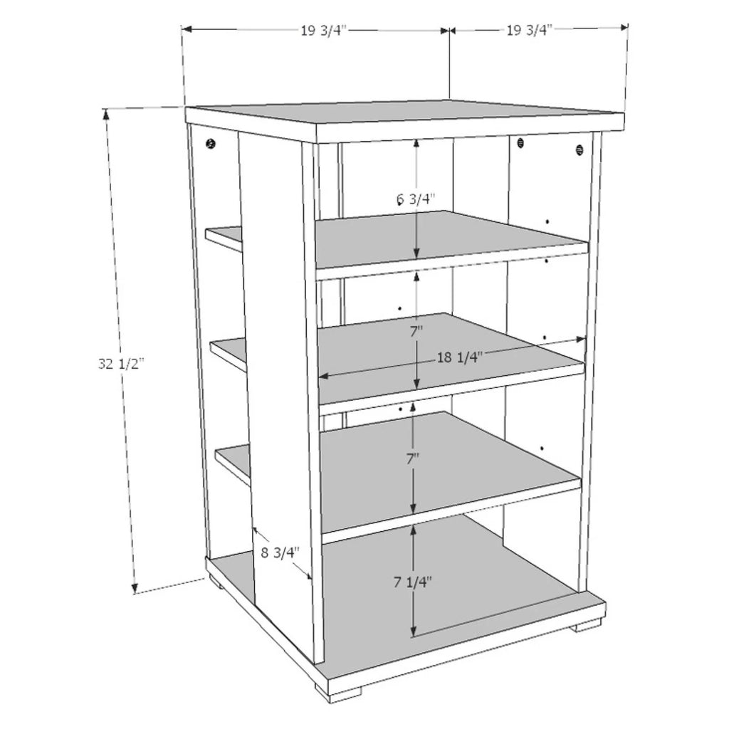 Audio Media Cabinet O5089
