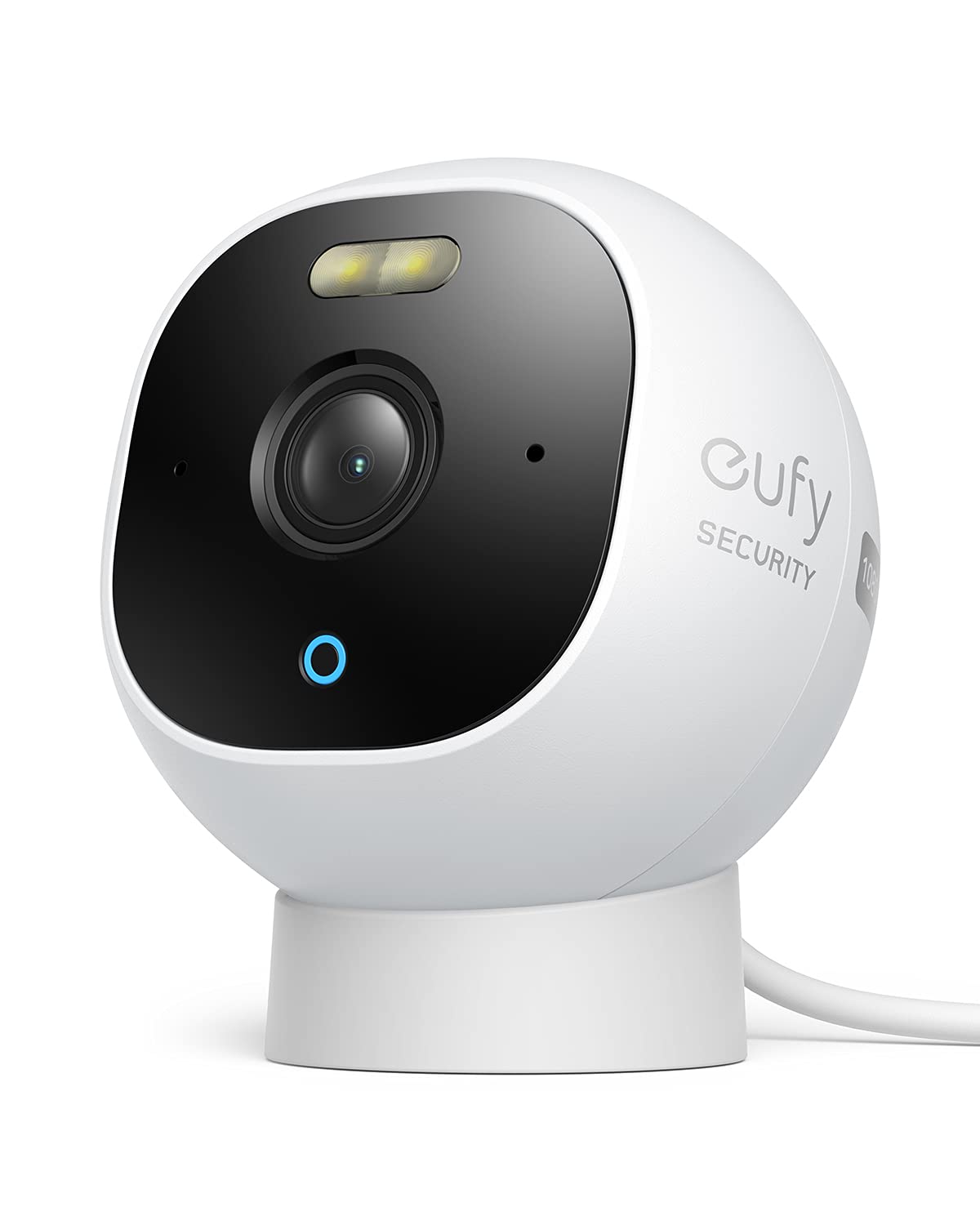 1080p Wired Outdoor Security Camera with Spotlight and Color Night Vision U52863