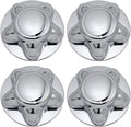 Chrome Center Caps with 5-Lug Bolts 4 Pack G118