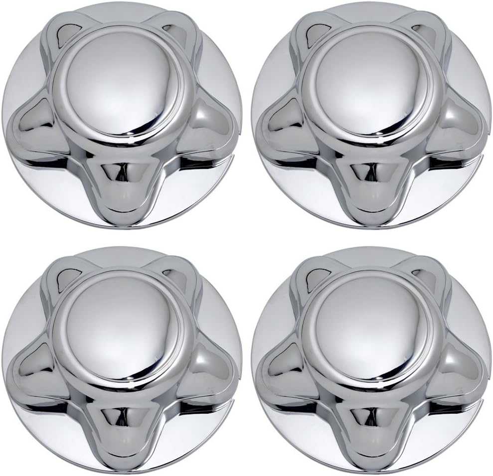 Chrome Center Caps with 5-Lug Bolts 4 Pack G118