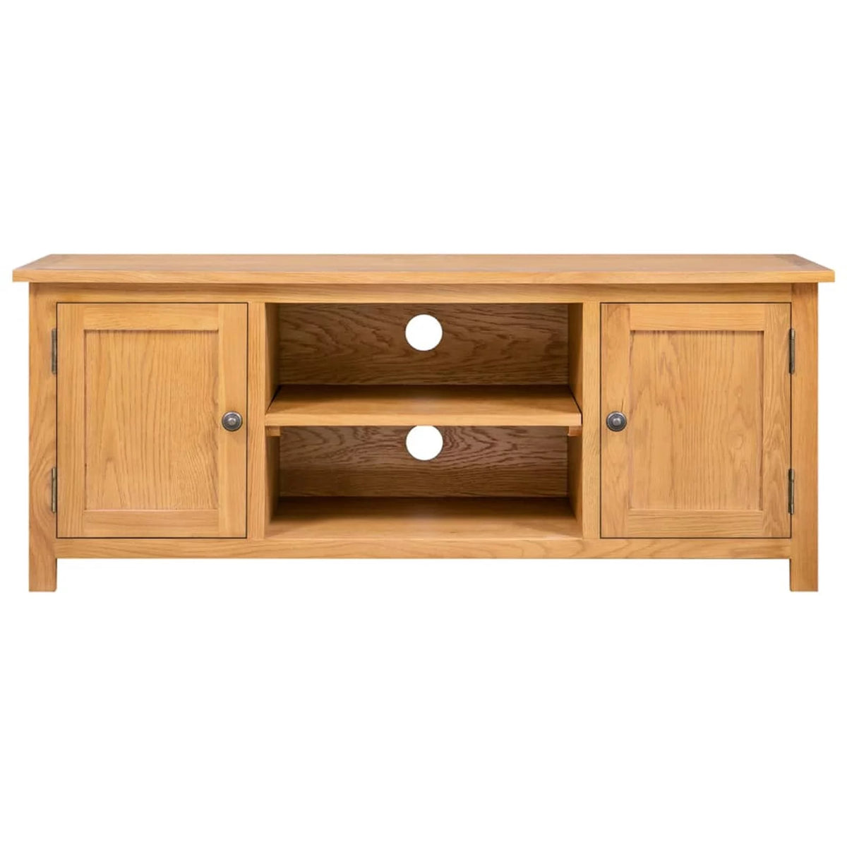 Solid Oak Wood TV Cabinet V417885