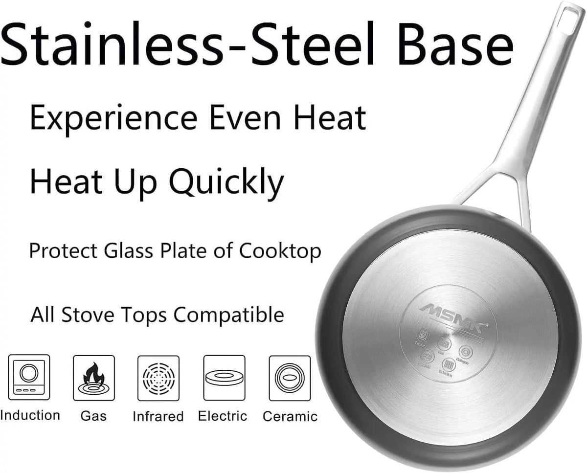 11 Piece Nonstick Induction Cookware Set R710