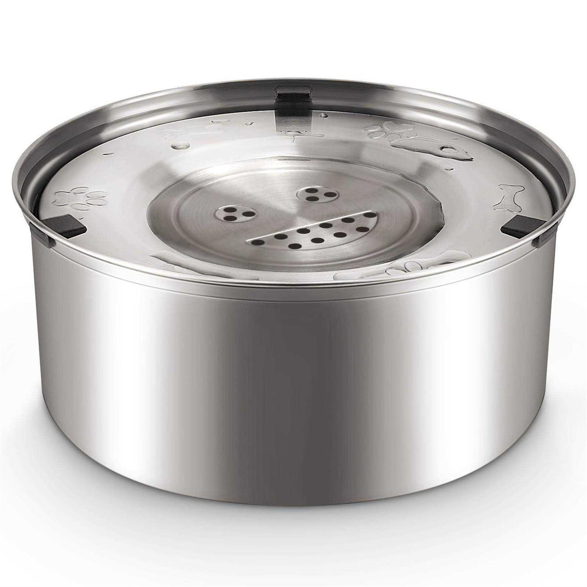 3L Stainless Steel No Spill Water Bowl Z439