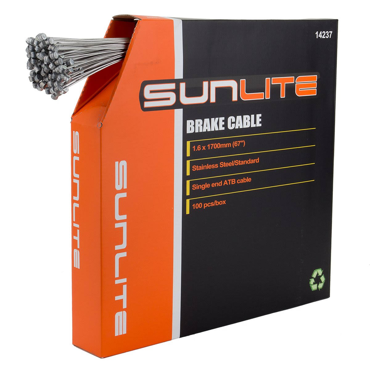Cable Brake 1.6X1700 SS Box of 100 X9109