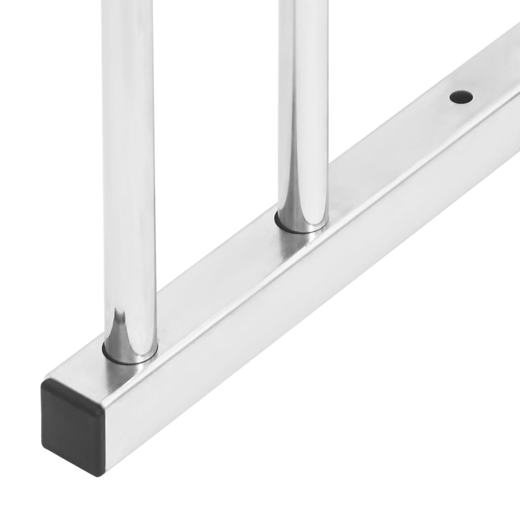 Galvanized Steel Bike Rack for 6 Bikes F6878