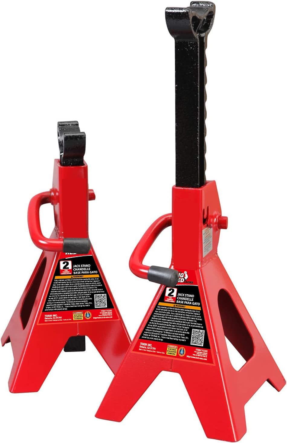 2 Ton Steel Car Jack Stands (1 Pair) U381