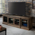 Rustic Reclaimed Oak 6-Shelf TV Stand Y7888