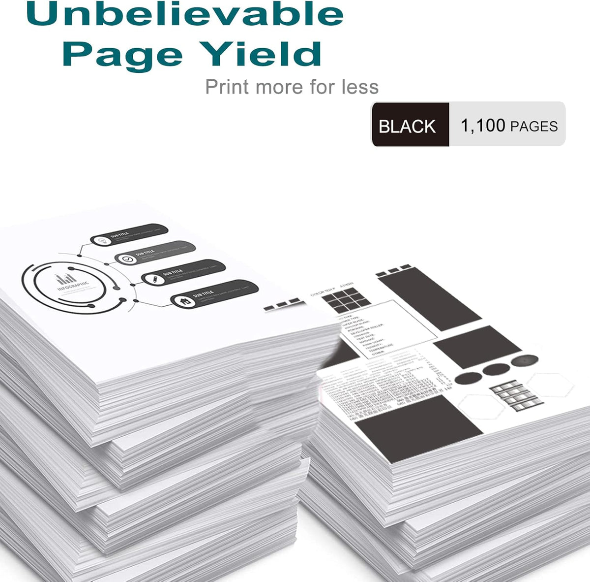 2 Pack Black Compatible Toner Cartridge V10669