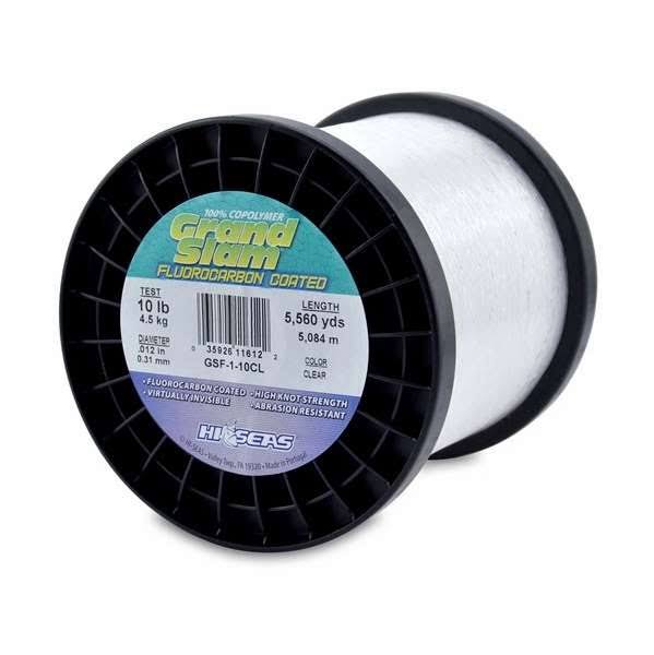10lb 1lb Spool Fluorocarbon Coated Fishing Line V2934