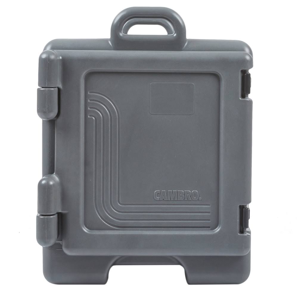 Charcoal Gray Front Loading Insulated Food Pan Carrier Z952