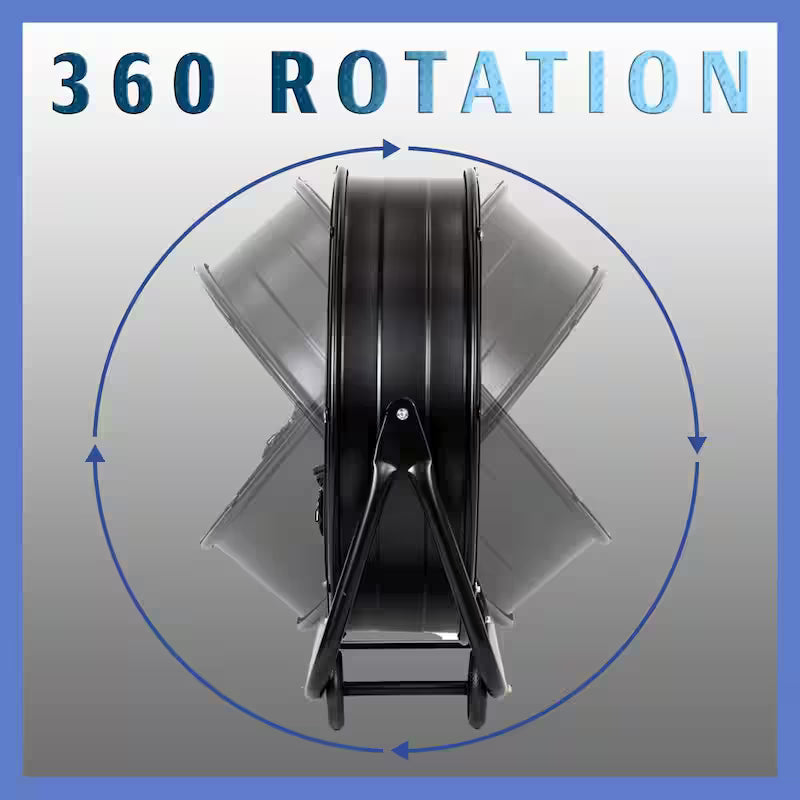 24 in. 2-Speed Drum Fan with Speed Control R430474