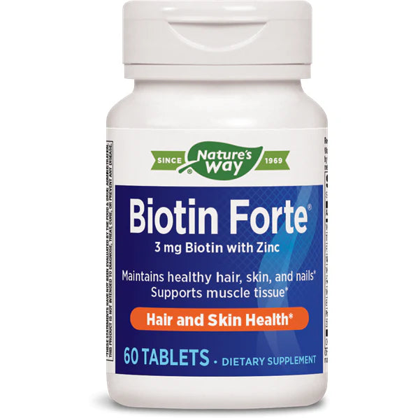 Biotin 3 mg with Zinc 60 tabs B866673