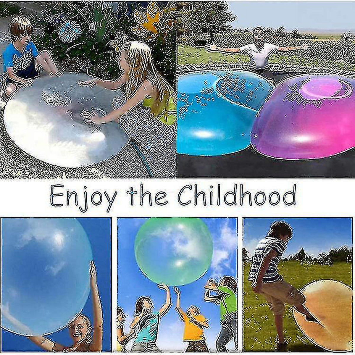 Blue Inflatable Water Beach Ball K640