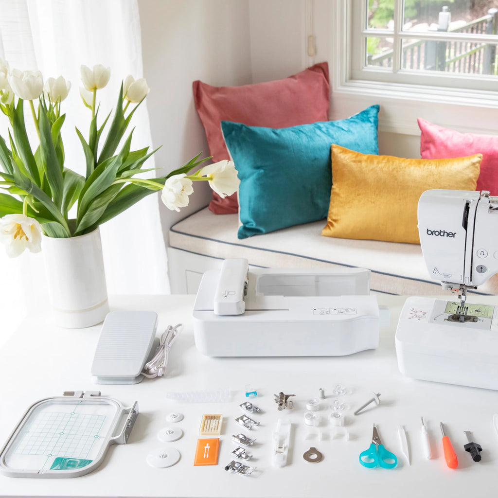Computerized Sewing & Embroidery Machine with Built-in Designs & Wireless Connectivity Z69274