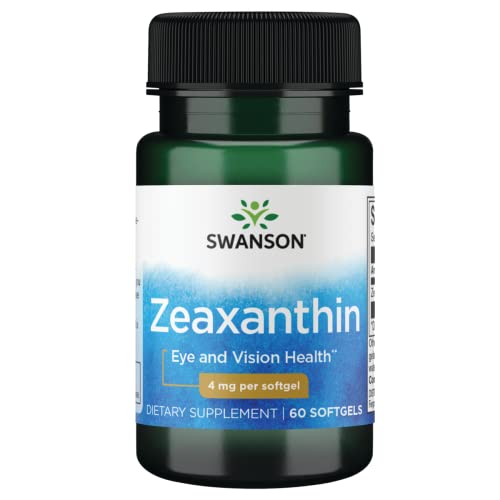 60 Sgels Zeaxanthin 4 Milligrams G252