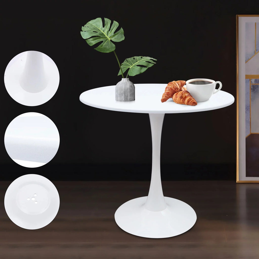 White Round Dining Table G437413
