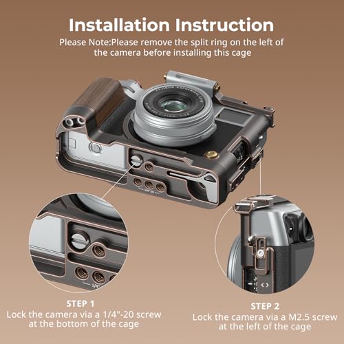 Camera Cage with Quick Release Plate L878