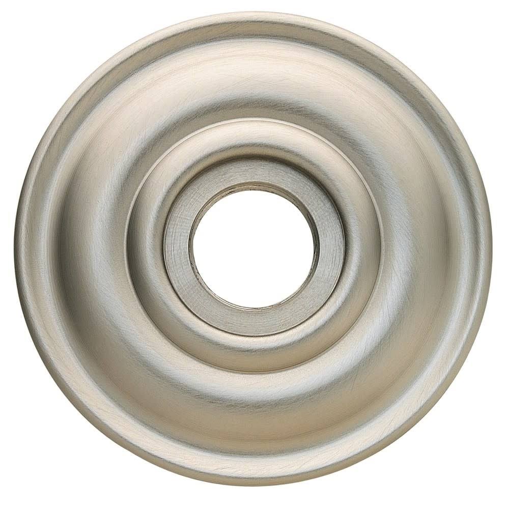 Pair of Estate Rosettes for Privacy Functions - Lifetime Satin Nickel F171546