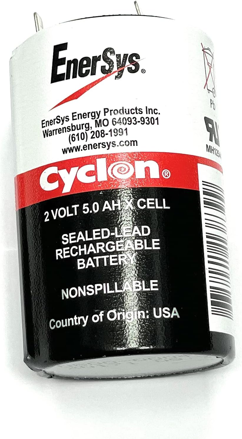 2 Volt 5 Amp Hour Sealed Lead Acid Battery P54779