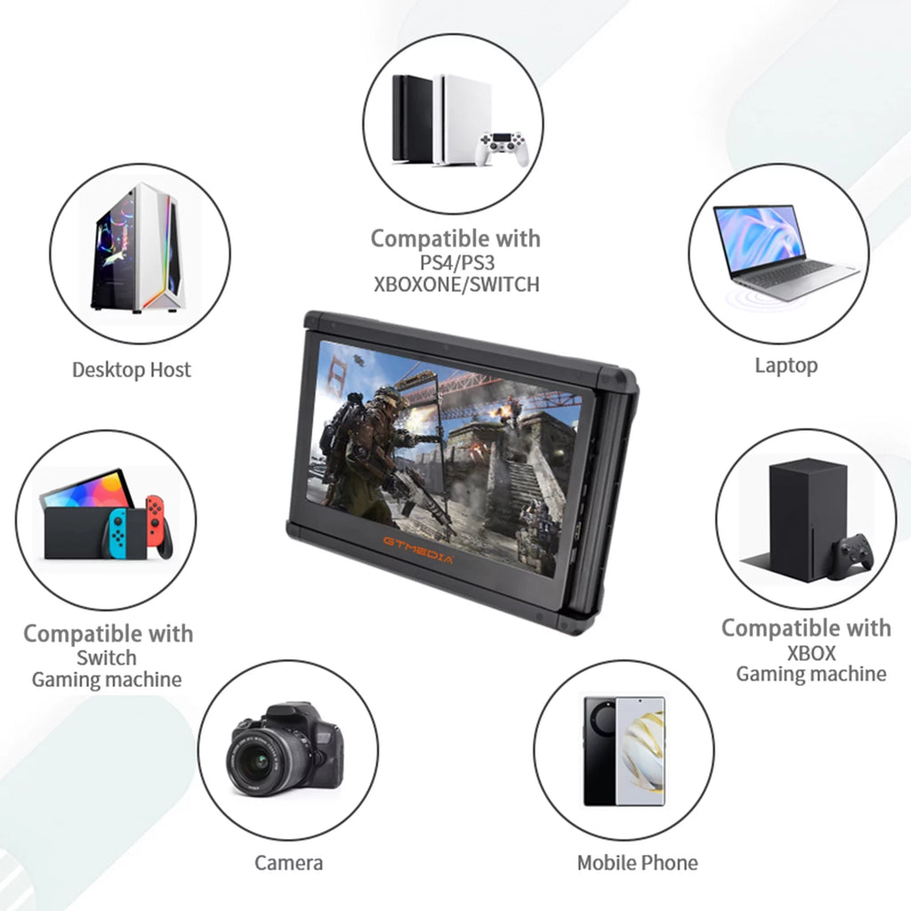 11.6-inch Dual Screen Portable IPS 1080P Monitor O439