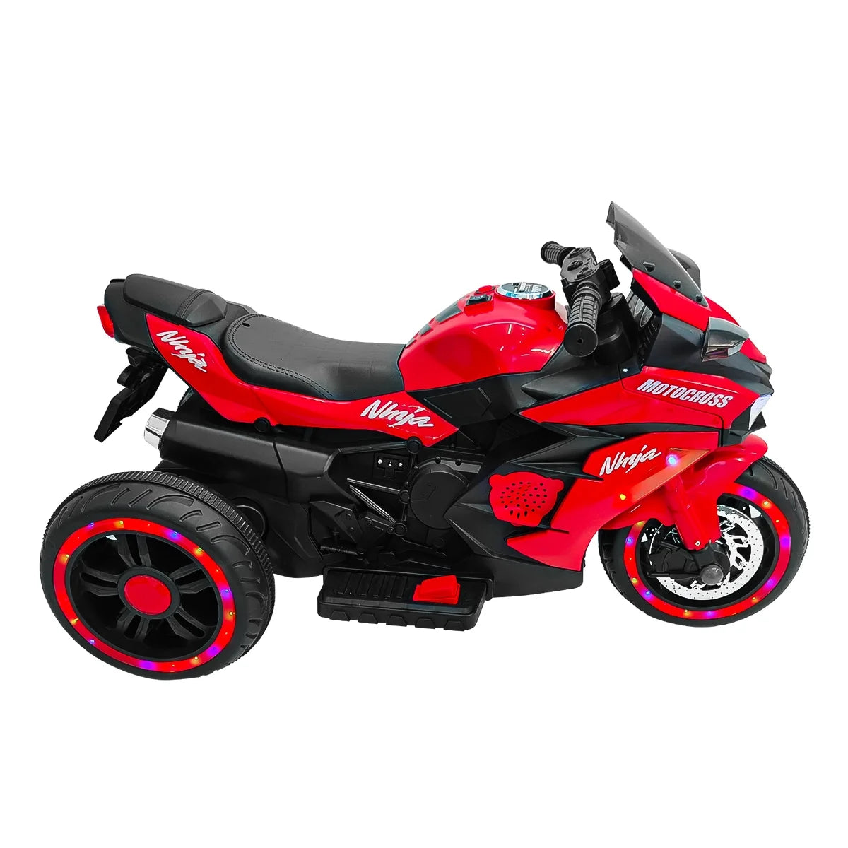 12v 3 Wheels Electric Ride on Motorcycle with Light Wheel R524