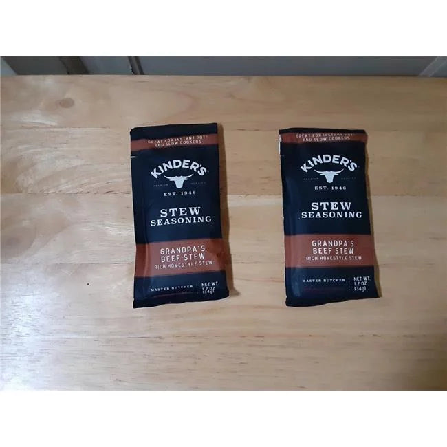 1.2 oz Beef Stew Seasoning Mix Pack of 15 H770