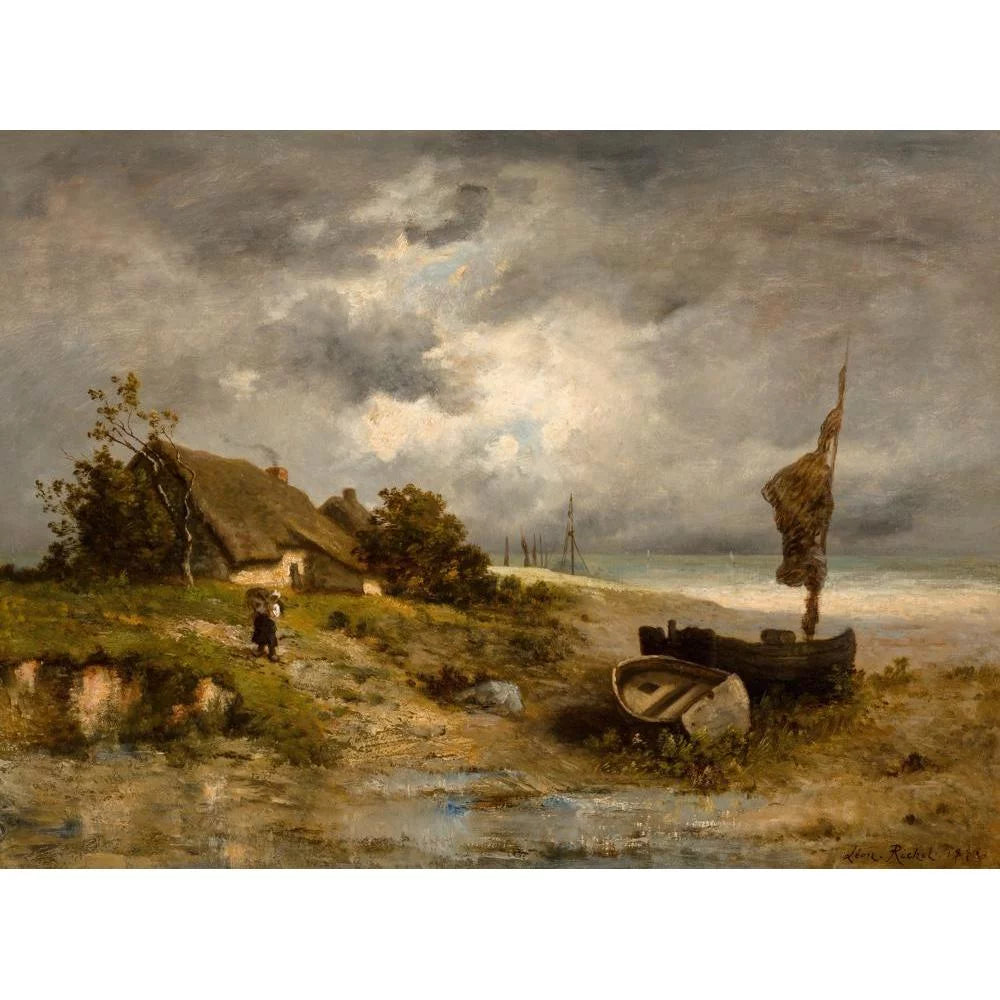 Black Framed Art Print Y109