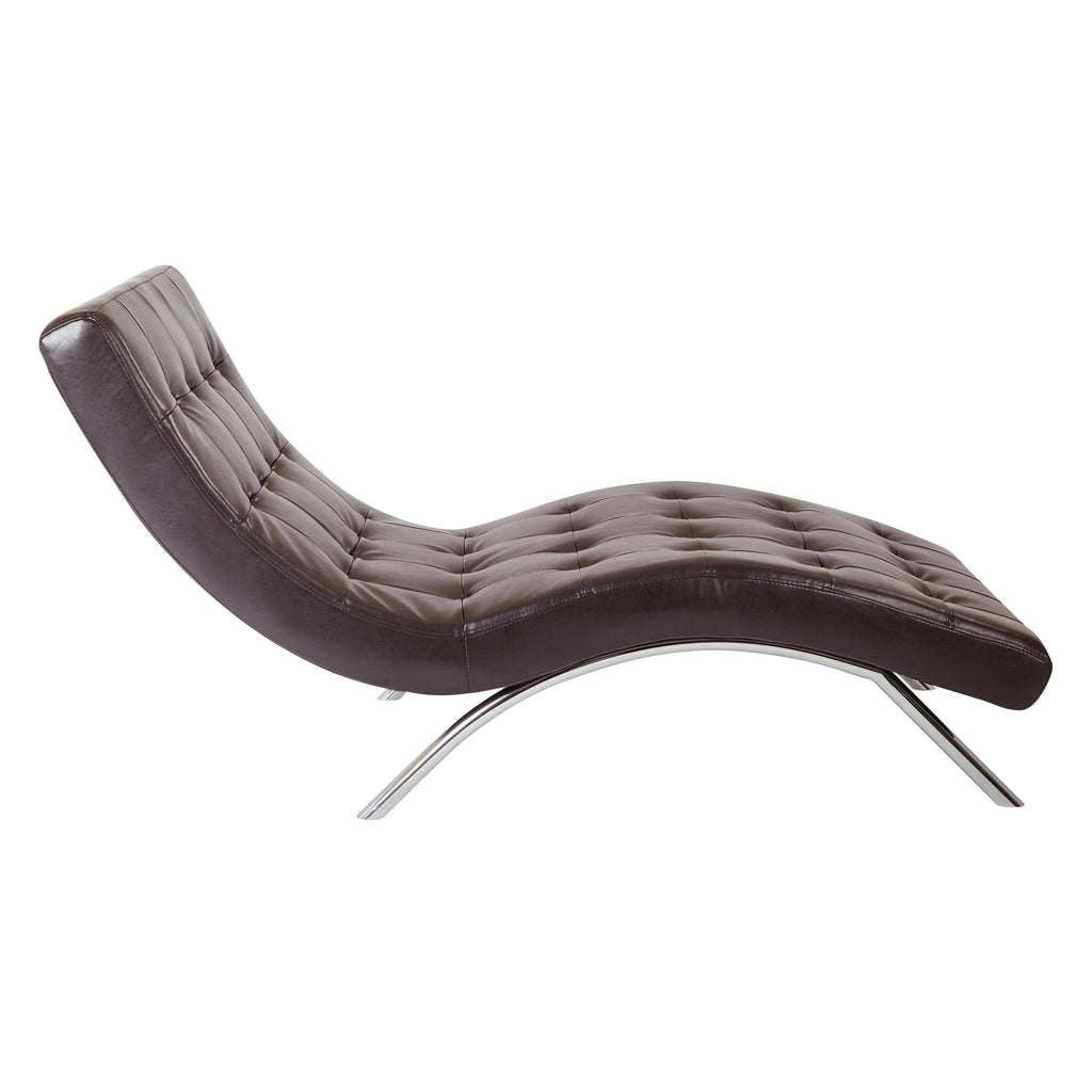 Tufted Chaise Pewter F253